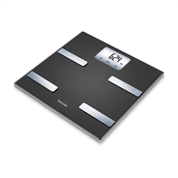 BG-40 BÁSCULA DIGITAL DIAGNÓSTICA NEGRA DE VIDRIO | BEURER - Riverint