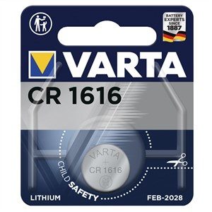 CR1225. Pila de boton VARTA 3V LITIO