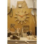 MDL05 RAGGIANTE RELOJ DE PARED EN MADERA DE BAMBÚ | ALESSI - Imagen 3