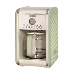 1318/00 CAFETERA ESPRESSO MODERNA CON MOLINILLO DE CAFÉ INTEGRADO ROJA |  ARIETE - Riverint