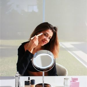 Beurer BS59 - Espejo maquillaje con luz LED, con brazo para pared, 2 espejos  on eBid New Zealand
