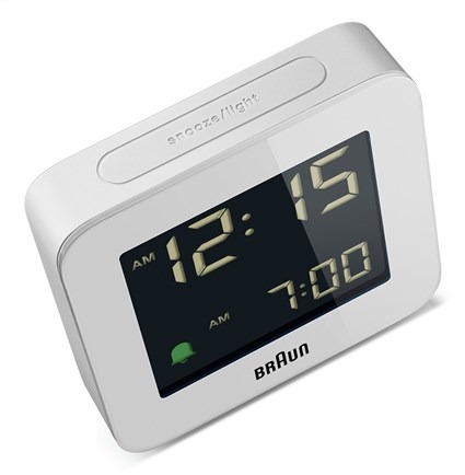 YUANRANER Reloj despertador digital con temperatura interior
