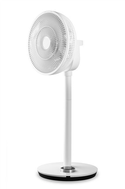 Simple Deluxe Ventilador de pie de 12 pulgadas, ocilación horizontal 75°, 3  velocidades de configuración, bajo ruido, ventilador duradero de alta