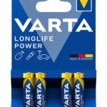 4903121414 PILAS ALCALINAS LR03 AAA LONGLIFE POWER 4UDS | VARTA - Imagen 2