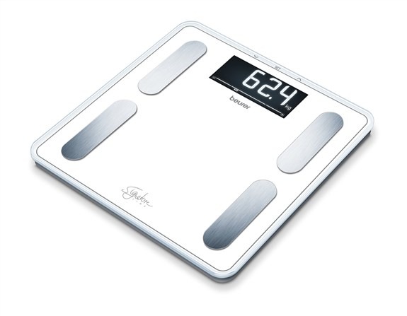 Beurer Báscula de grasa corporal BF221 | Báscula digital XL y analizador de  grasa corporal | Mide peso corporal, grasa corporal, agua corporal, masa