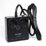 RE-001-UN REGLETA 2 TOMAS Y 4 USB 3680W 1,8 METROS | ELBE - Imagen 2