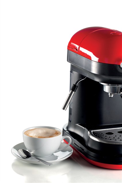 Cafetera Espresso Ariete 1380 Slim - 1300W, 15 Bares, Thermoblock
