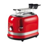 149/00 TOSTADOR MODERNA 2 RANURAS ROJO CON PINZAS | ARIETE