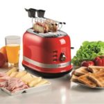 149/00 TOSTADOR MODERNA 2 RANURAS ROJO CON PINZAS | ARIETE - Imagen 6