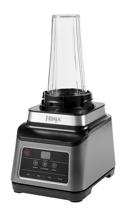 Batidora de vaso  Ninja BN750EU, 1200 W, 2.1 l, Vaso individual 0.7 l,  Tecnología Auto-iQ, Negro