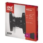 WM4211 SOPORTE PARED TV PLANO SOLID 19' A 43' MAX. 50KG. | ONE FOR ALL - Imagen 3