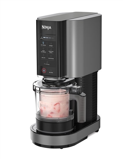 Sotel  Ninja NC300EU máquina para helados Heladera tradicional 0,473 L 800  W Negro, Plata
