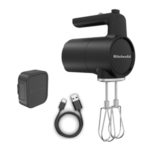 5KHMR762BM BATIDORA AMASADORA INALÁMBRICA CON BATERÍA GO NEGRO MATE | KITCHENAID