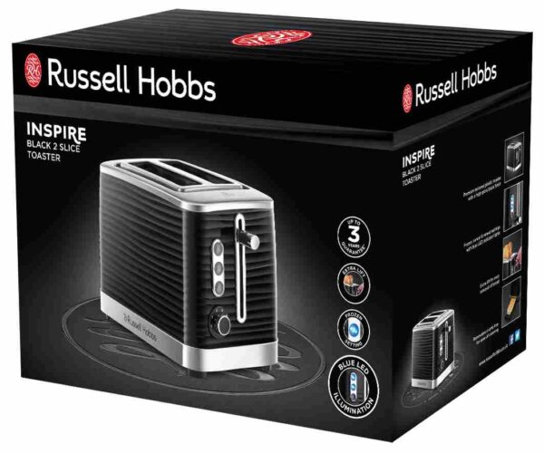 24371-56 NEGRO TOSTADOR INSPIRE | RUSSELL HOBBS - Imagen 2