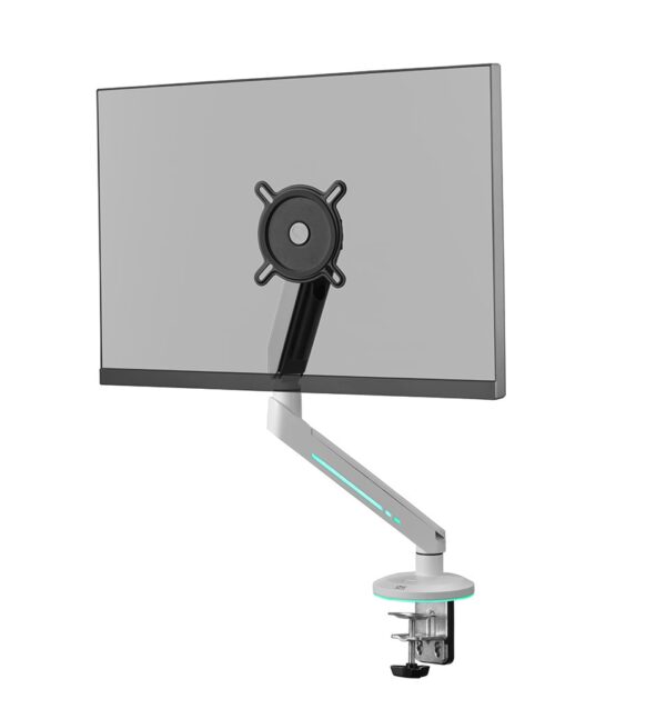 DM8120 SOPORTE MONITOR BLANCO GAMING 1 BRAZO | ONE FOR ALL - Imagen 4
