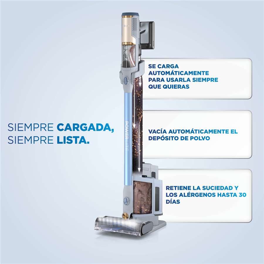 BU3624EUT ASPIRADORA SIN CABLE CON VACIADO AUTOMÁTICO SHARK POWER LITE CLEAN & EMPTY PARA PELO DE MASCOTA | SHARK - Imagen 13