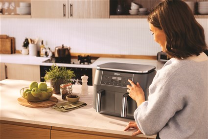 DZ300EU FREIDORA DE AIRE 6 EN 1 + COMPARTIMETO DOBLE 7.6L | NINJA - Imagen 14