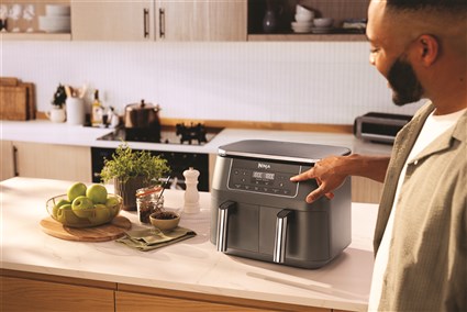 DZ300EU FREIDORA DE AIRE 6 EN 1 + COMPARTIMETO DOBLE 7.6L | NINJA - Imagen 16